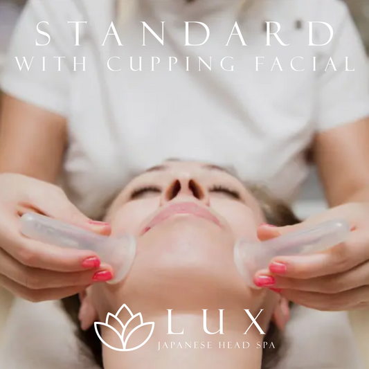 Cupping Facial Standard Japanese Head Spa – Individual Experience